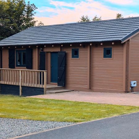 Newcastleton Rustic Lodge Retreat At Riverview Holiday Park מראה חיצוני תמונה